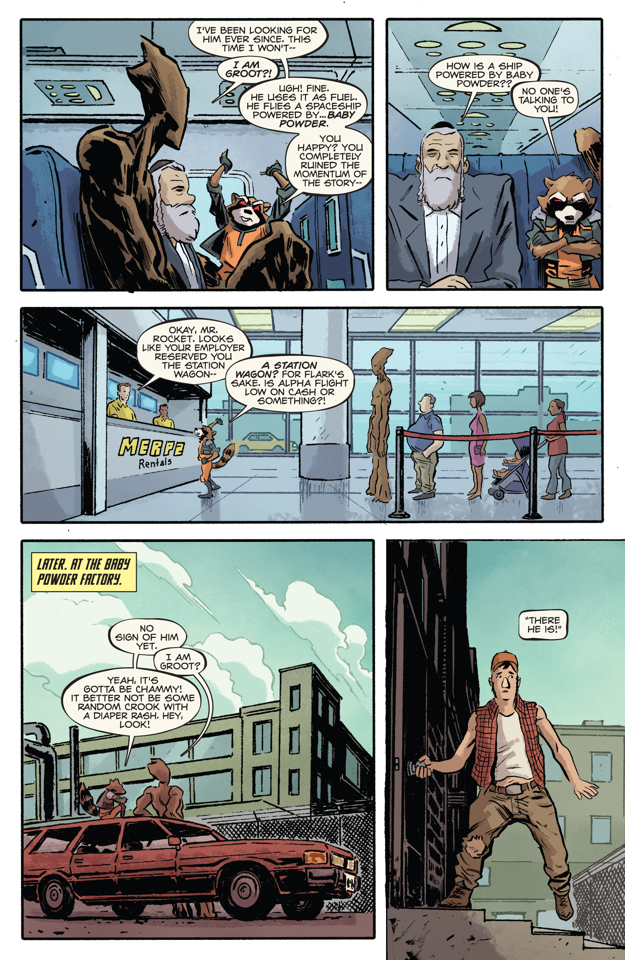 Read online Rocket Raccoon & Groot comic -  Issue #8 - 7