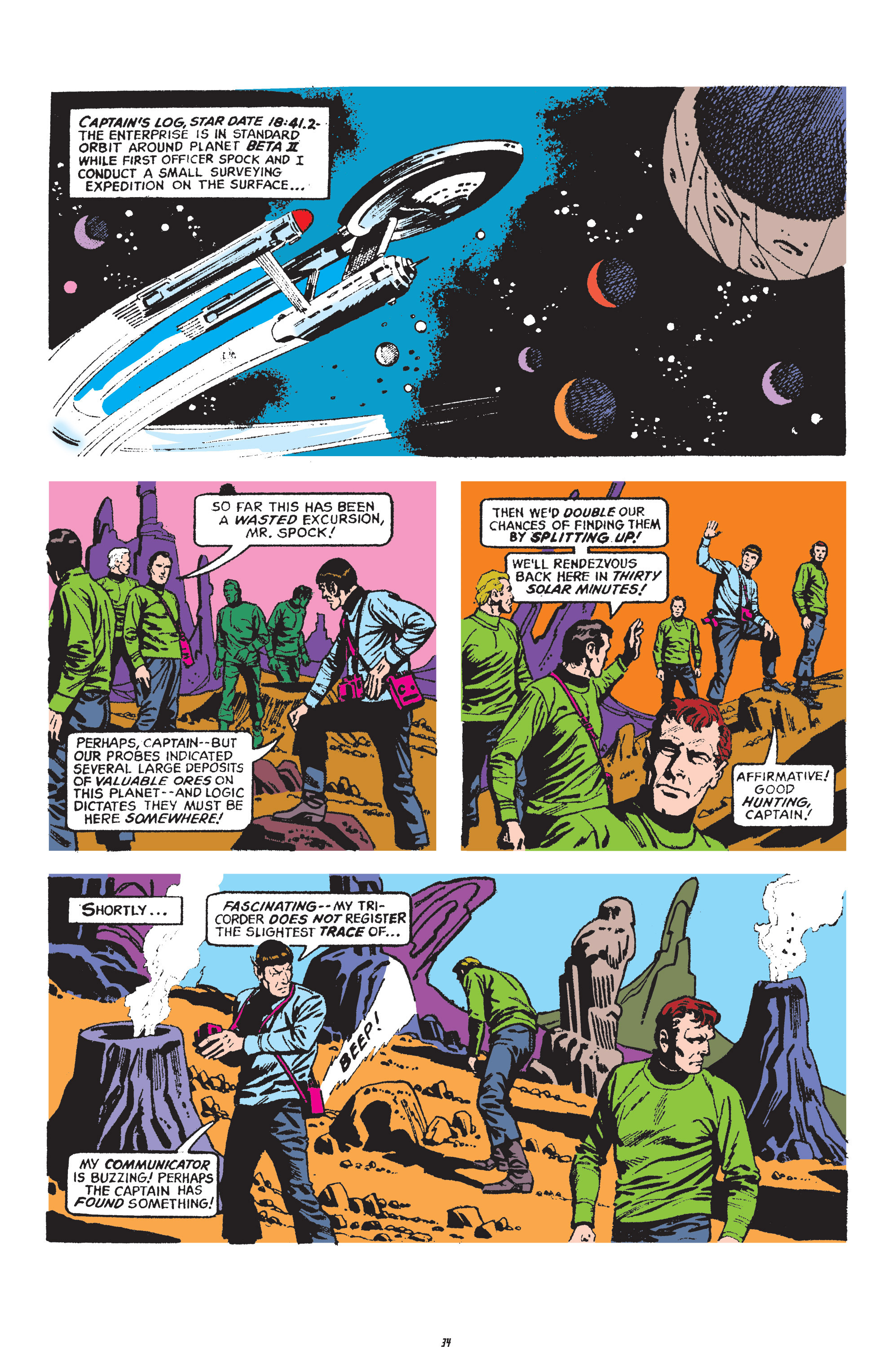 Read online Star Trek Archives comic -  Issue # TPB 3 - 34