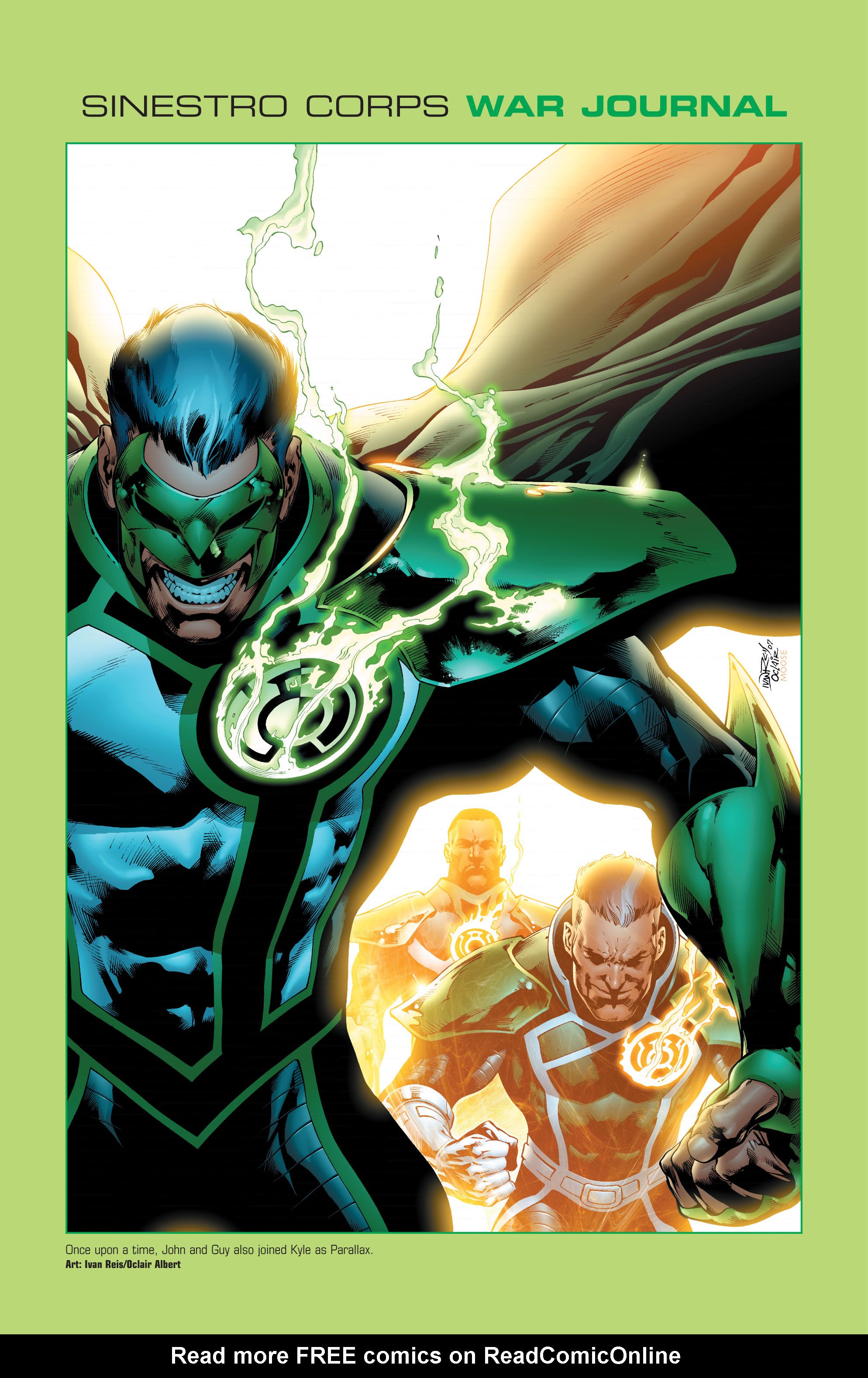 Read online Green Lantern: The Sinestro Corps War comic -  Issue # Full - 303