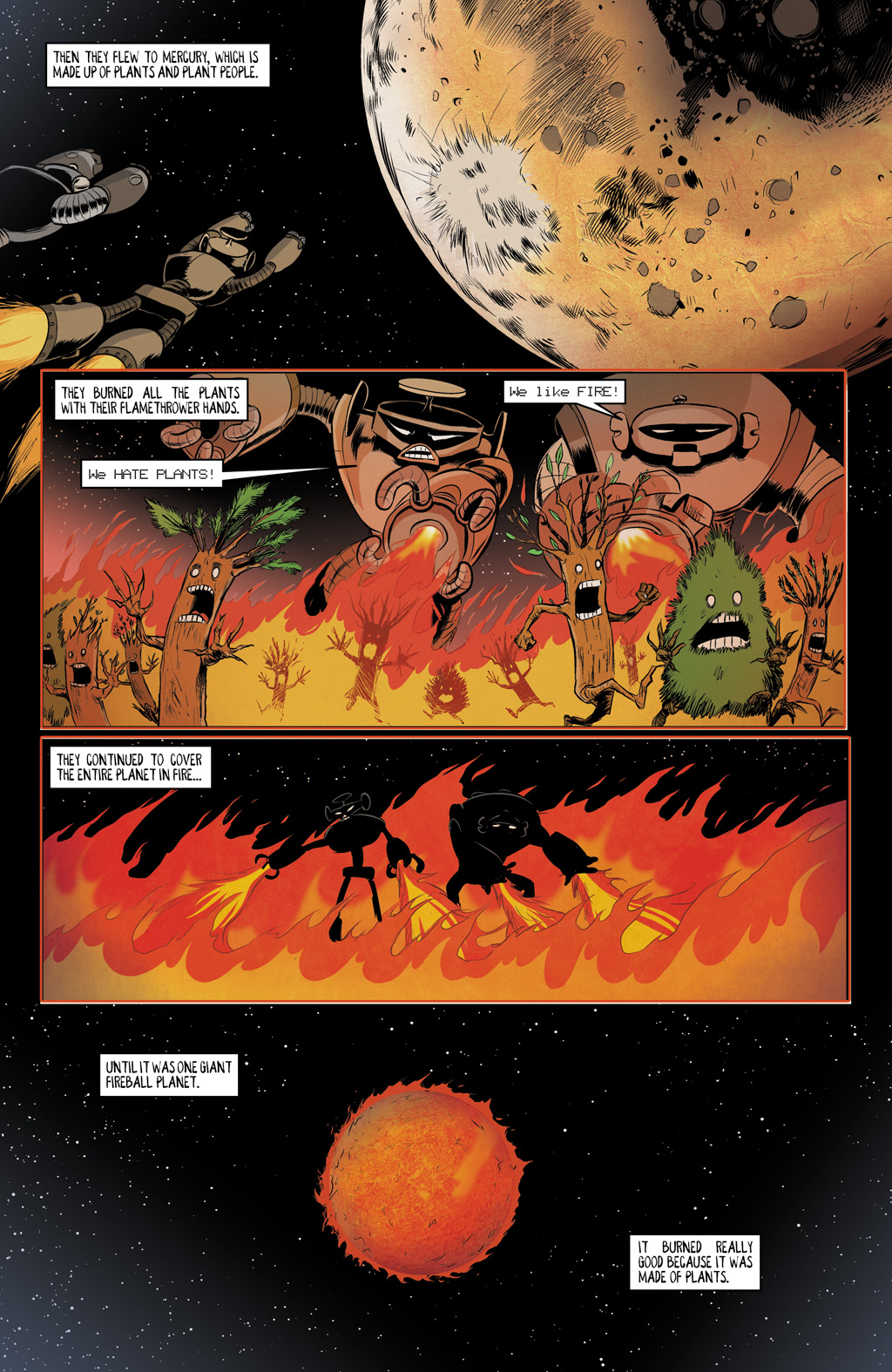 Read online Axe Cop: President of the World comic -  Issue #2 - 13