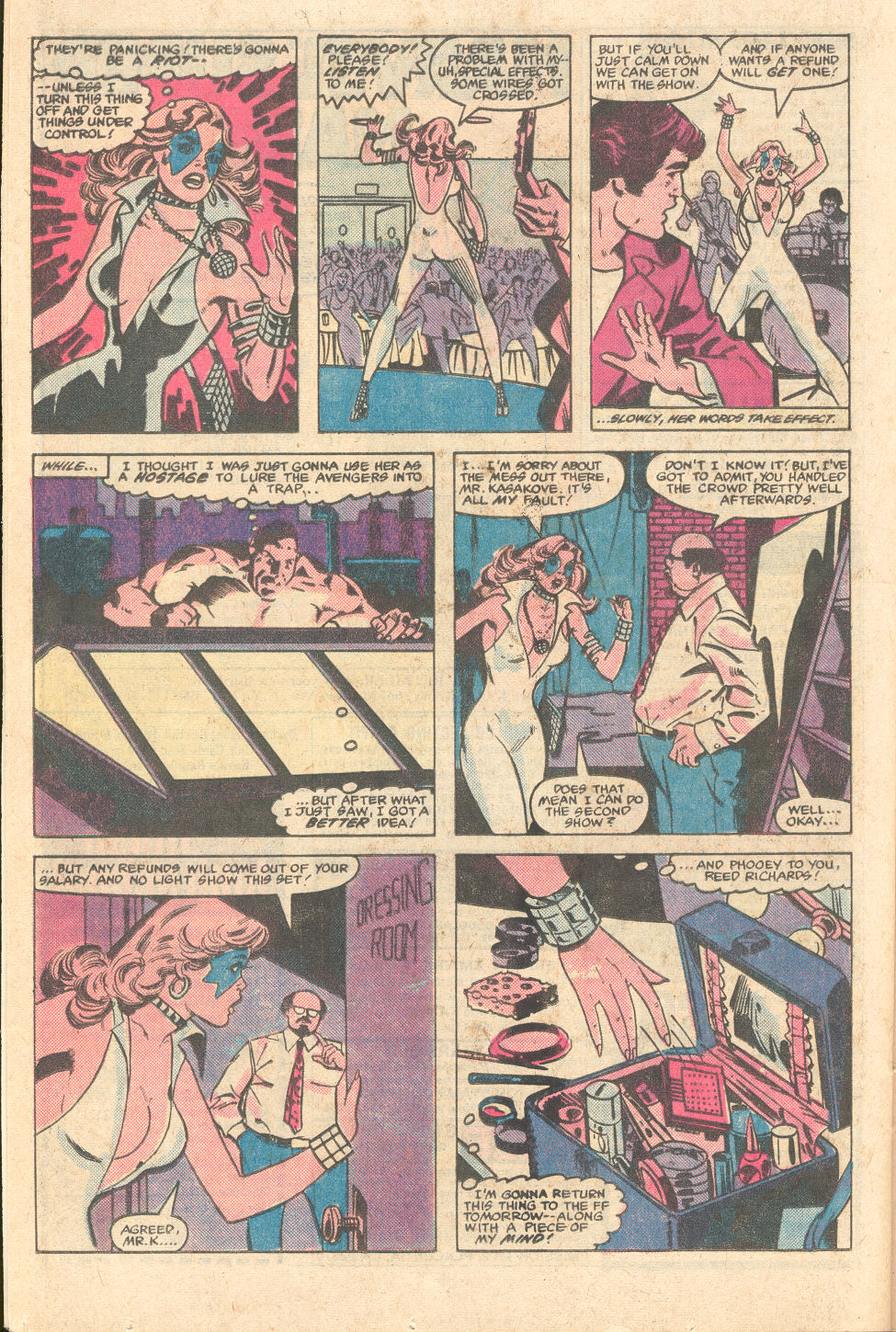 Read online Dazzler (1981) comic -  Issue #18 - 17
