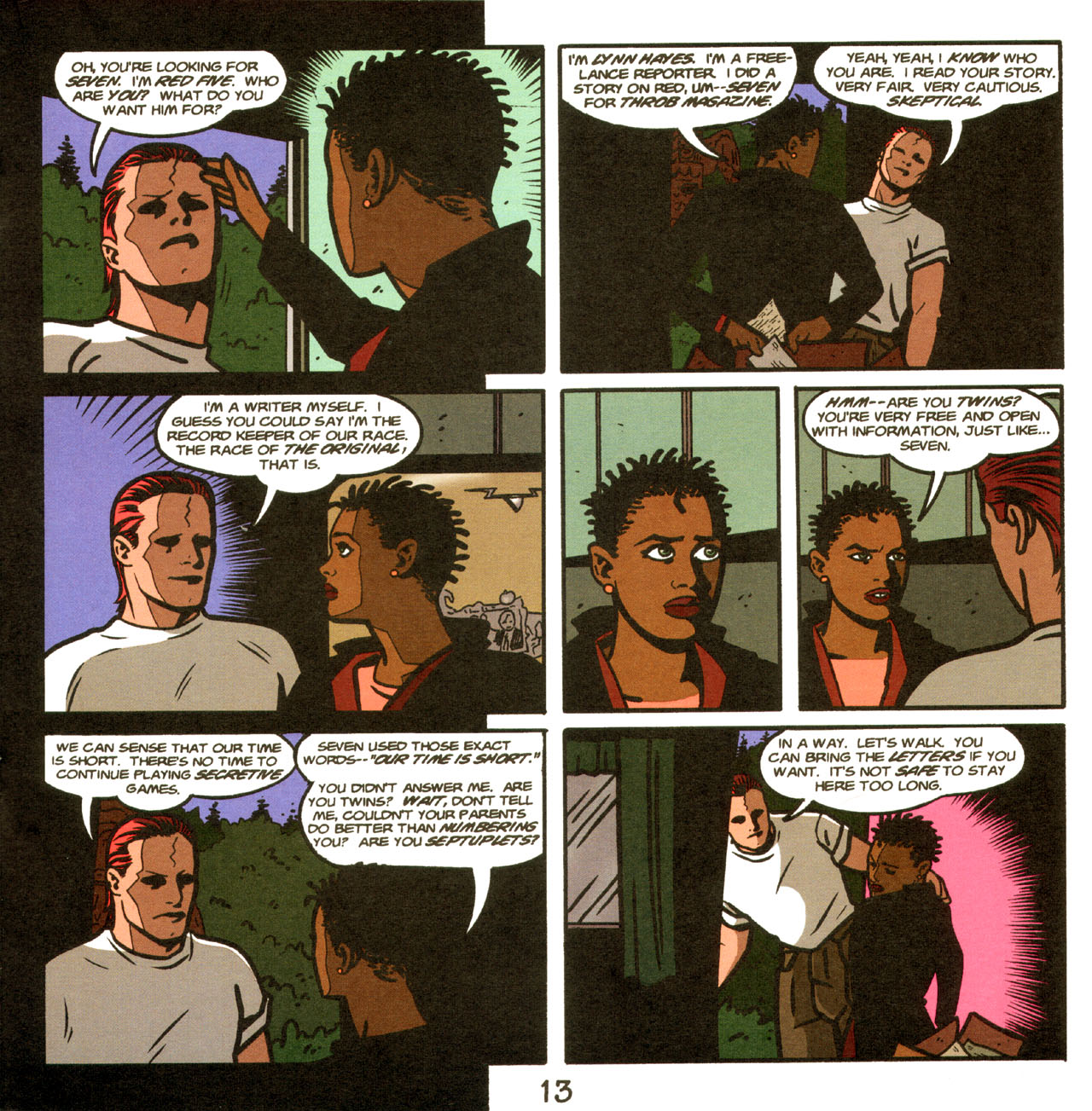 Read online Red Rocket 7 comic -  Issue #1 - 15