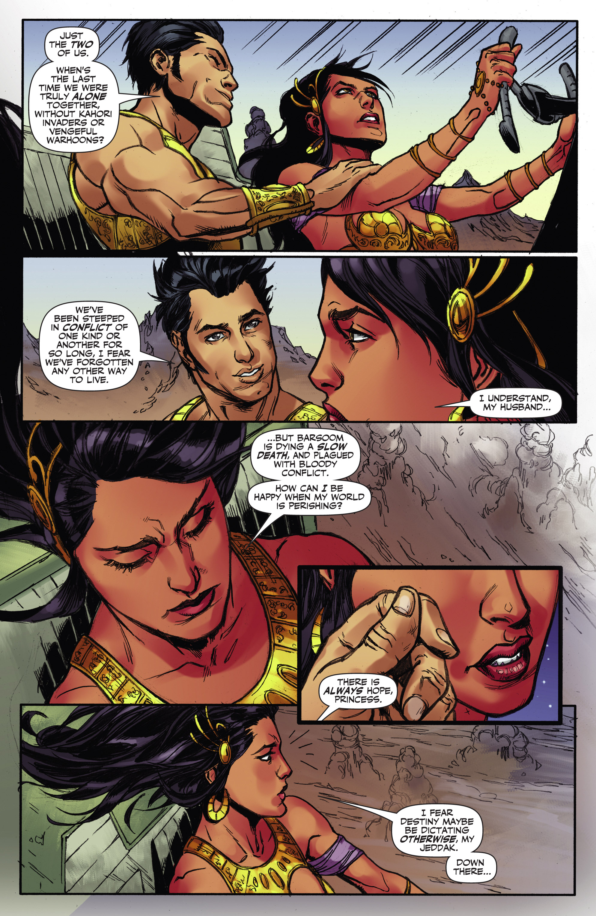 Read online John Carter, Warlord of Mars (2014) comic -  Issue #8 - 10