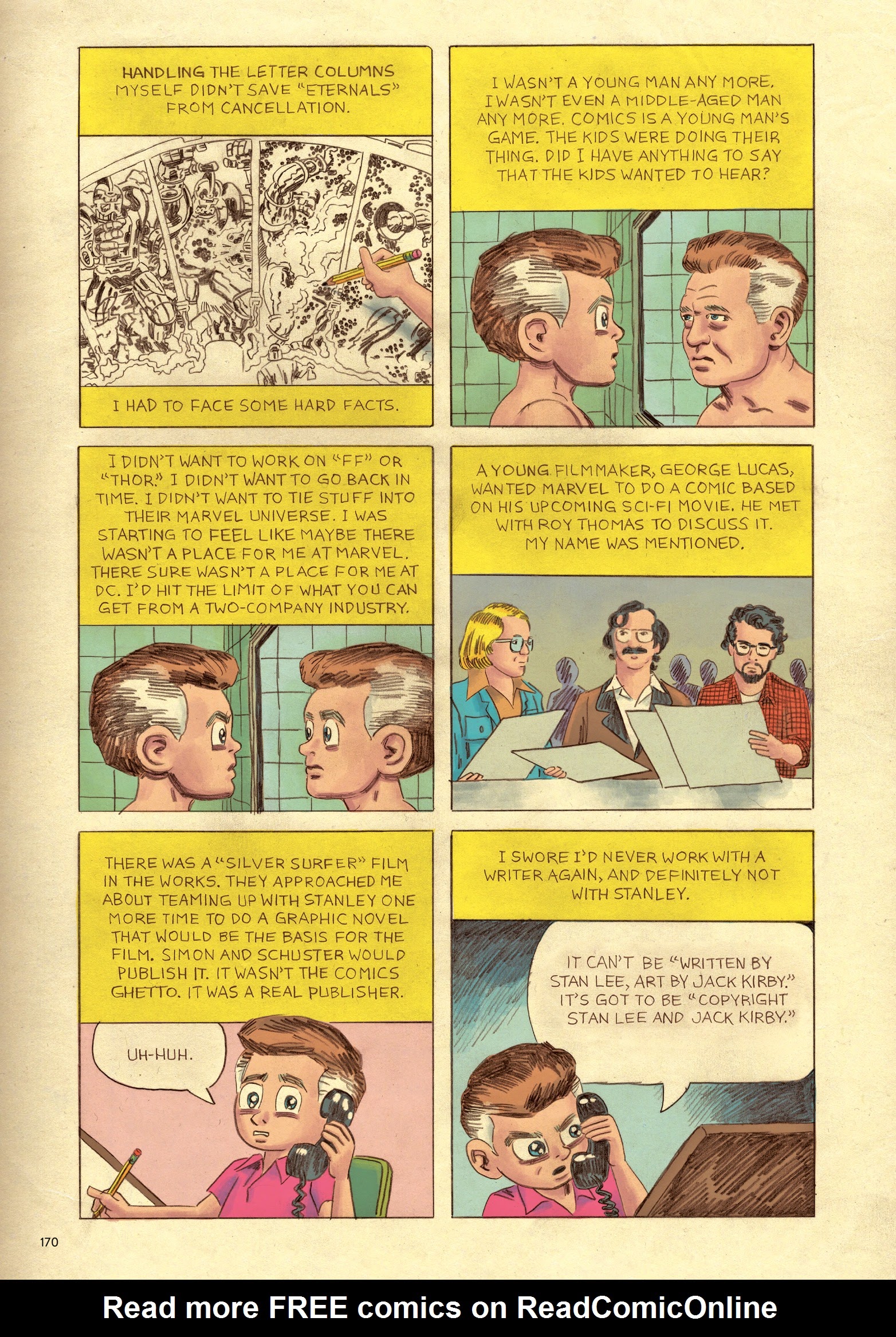 Read online Jack Kirby: The Epic Life of the King of Comics comic -  Issue # TPB (Part 2) - 78