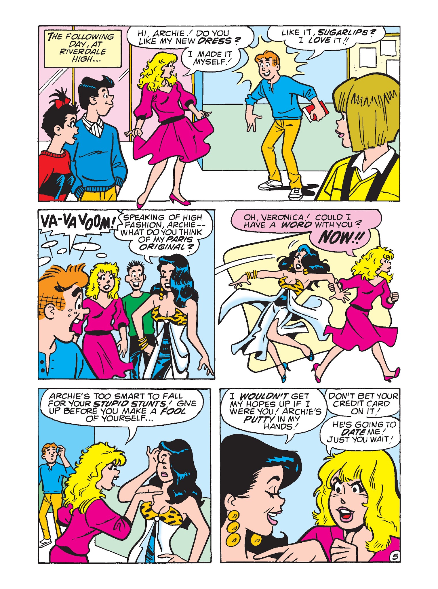 Read online Betty and Veronica Double Digest comic -  Issue #157 - 134