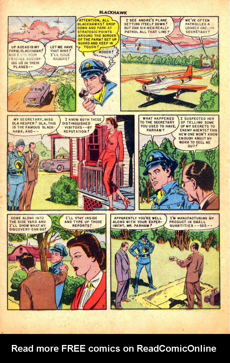 Read online Blackhawk (1957) comic -  Issue #30 - 5