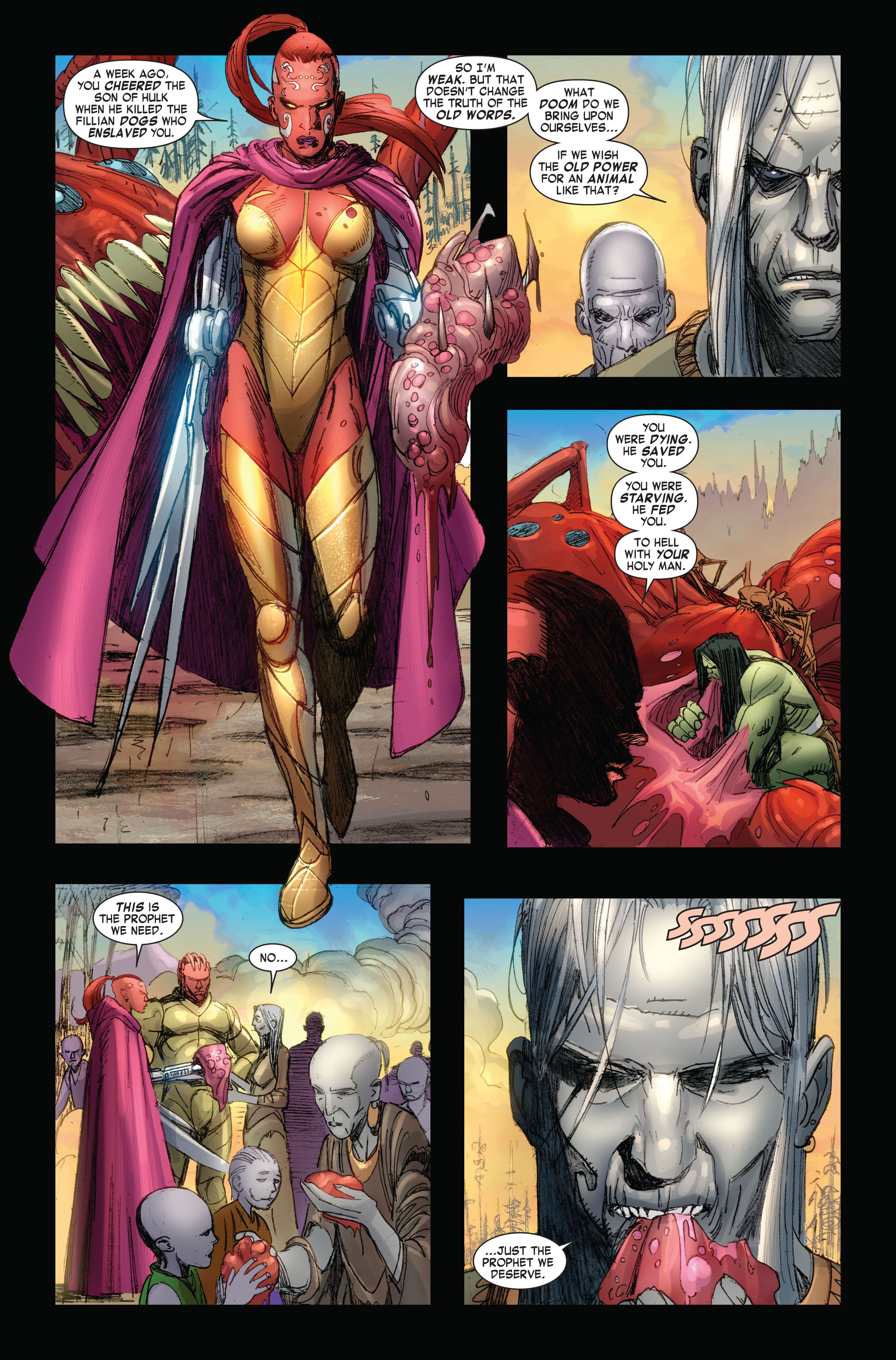 Read online Skaar: Son of Hulk comic -  Issue #4 - 10
