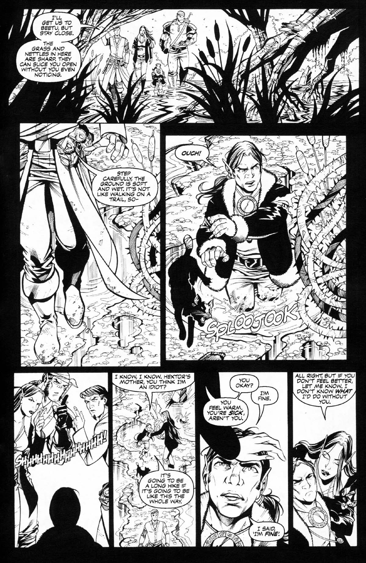 Read online Dungeons & Dragons: Black & White comic -  Issue #4 - 23
