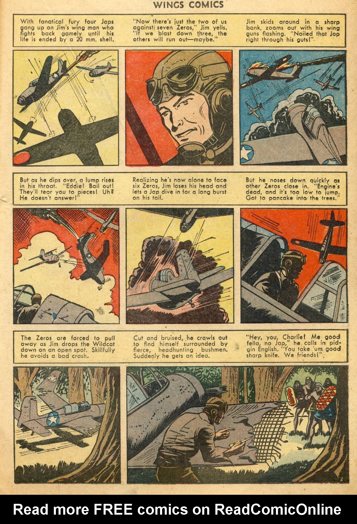 Read online Wings Comics comic -  Issue #39 - 41