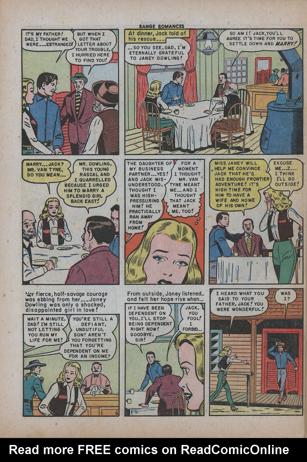 Read online Range Romances comic -  Issue #5 - 45