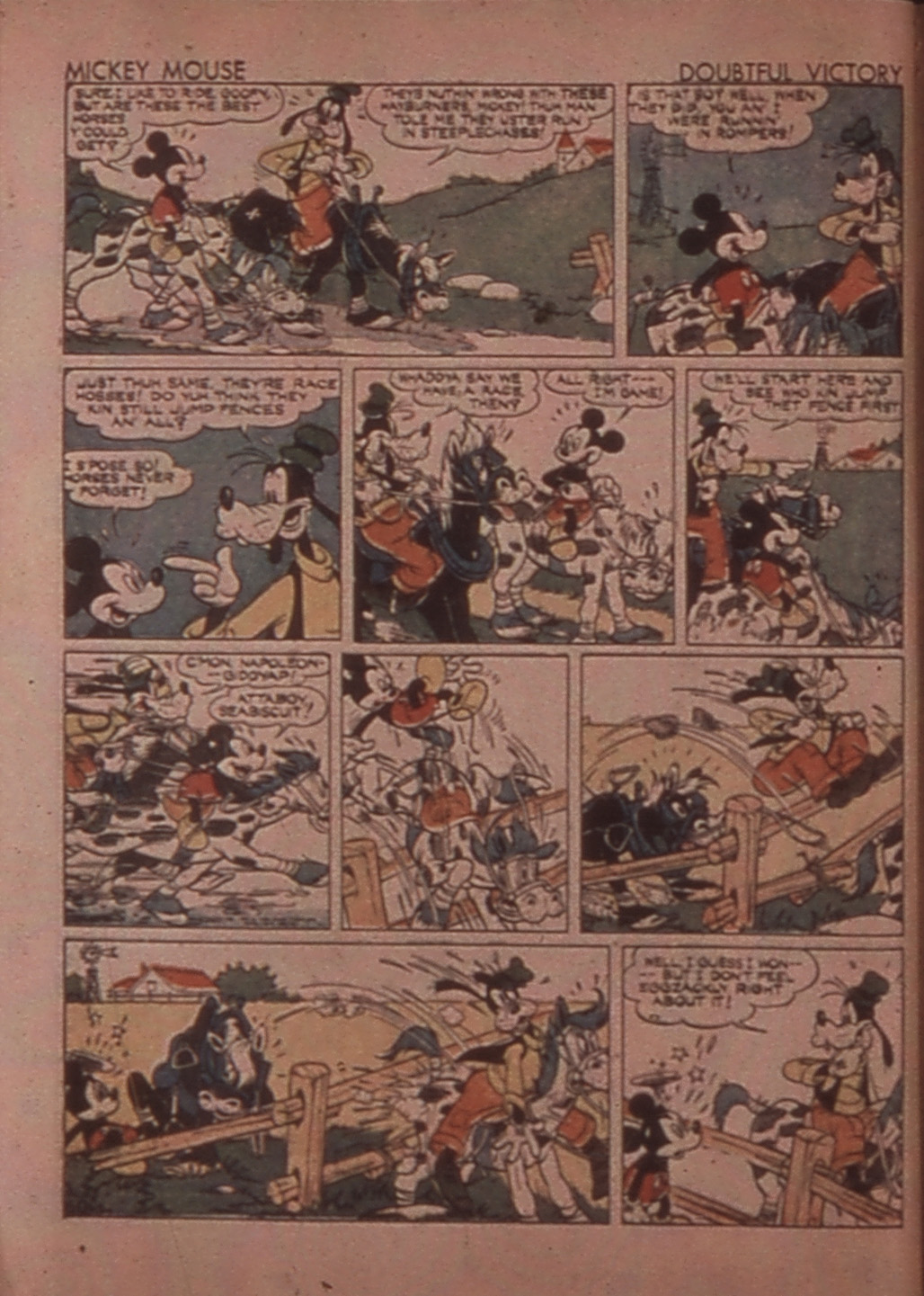 Read online Walt Disney's Comics and Stories comic -  Issue #14 - 62