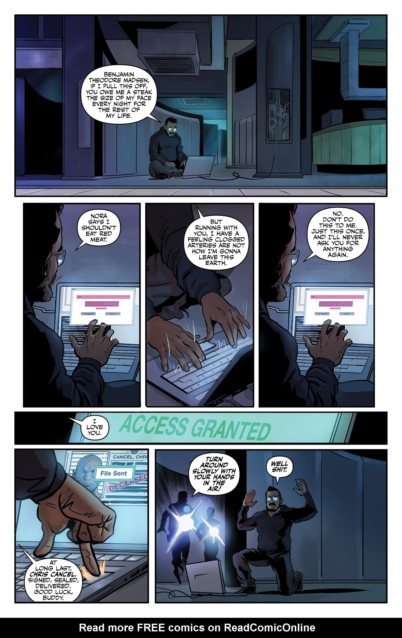 Read online Alien Bounty Hunter comic -  Issue #3 - 17