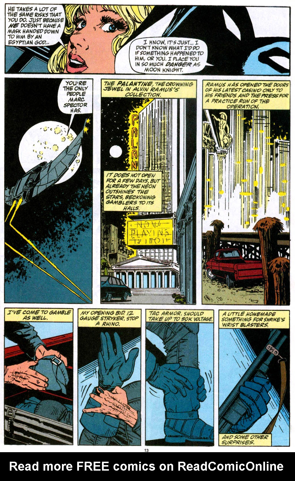 Read online Marc Spector: Moon Knight comic -  Issue #34 - 11