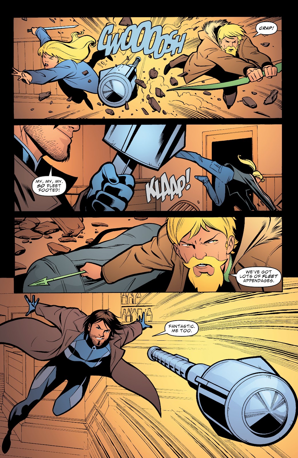 Green Arrow/Black Canary issue 7 - Page 17