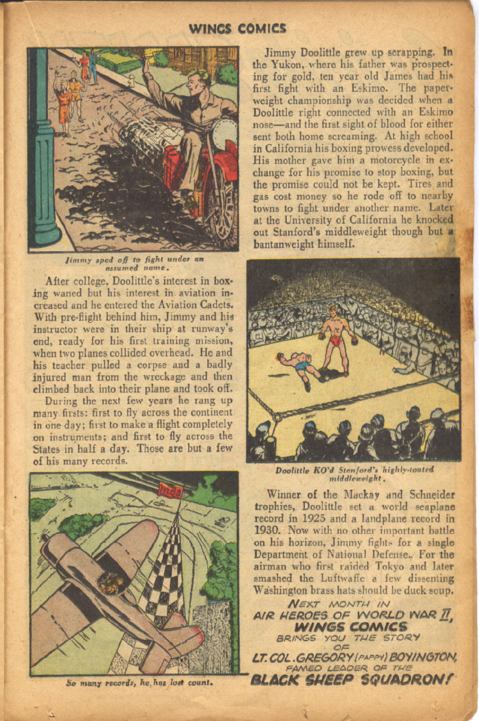 Read online Wings Comics comic -  Issue #70 - 29