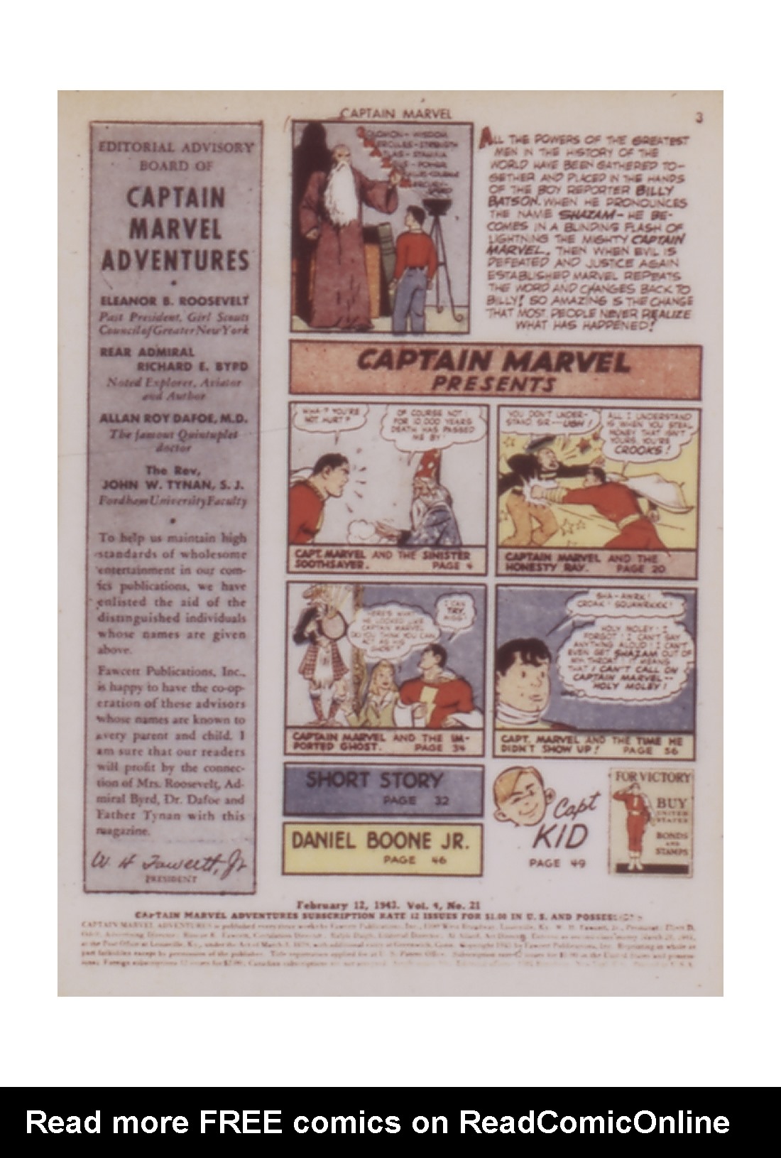 Read online Captain Marvel Adventures comic -  Issue #21 - 3
