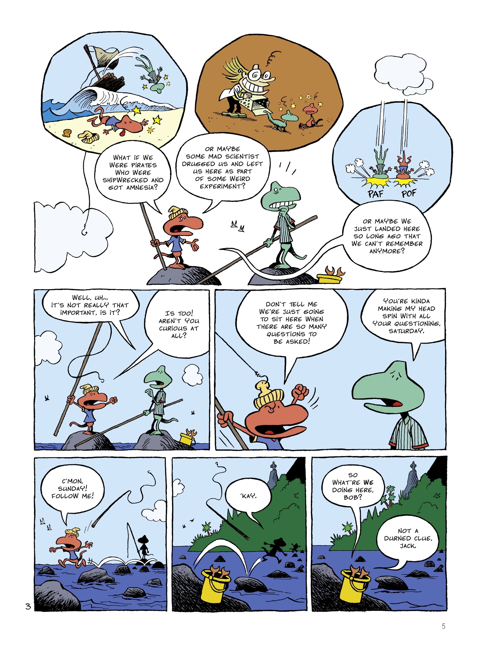 Read online Saturday and Sunday comic -  Issue #1 - 5