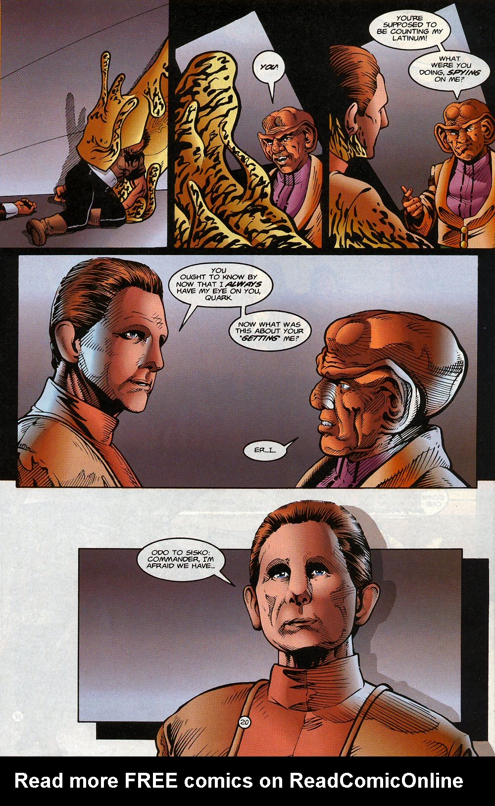 Read online Star Trek: Deep Space Nine (1993) comic -  Issue #22 - 23