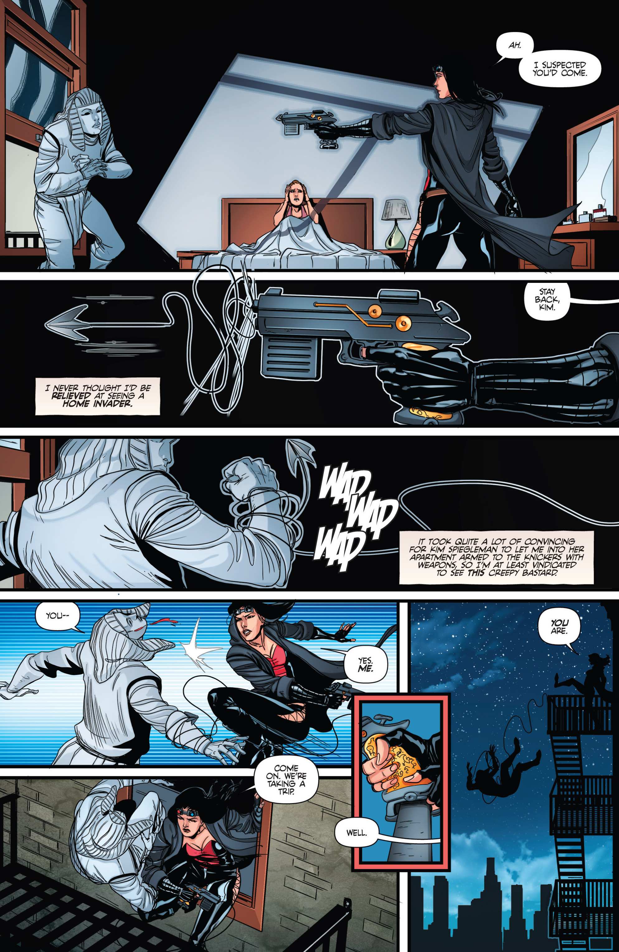 Read online Van Helsing vs The Mummy of Amun-Ra comic -  Issue #4 - 20