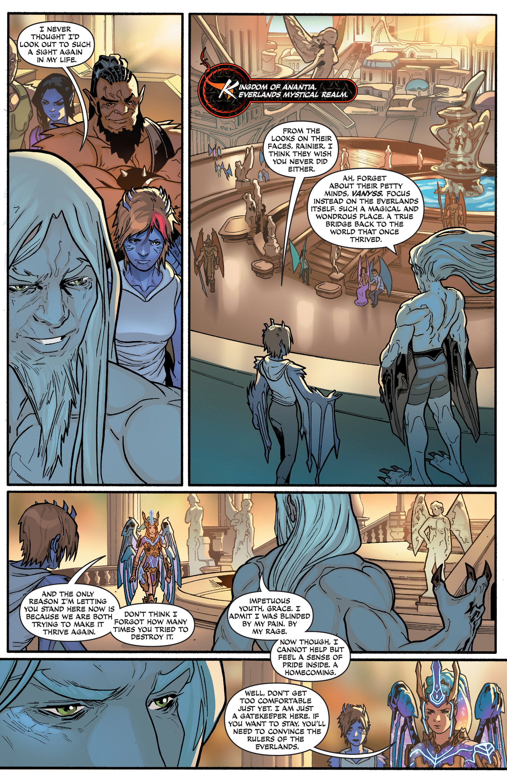Read online Soulfire comic -  Issue #3 - 12