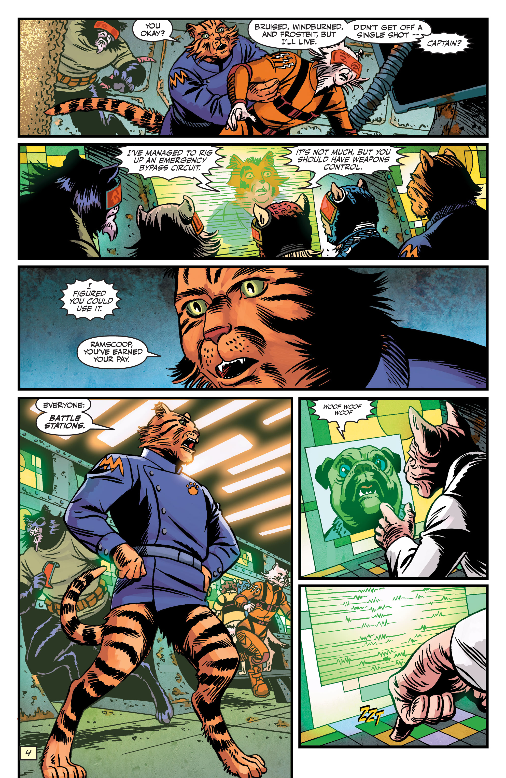 Read online Captain Ginger Season 2 comic -  Issue #2 - 5