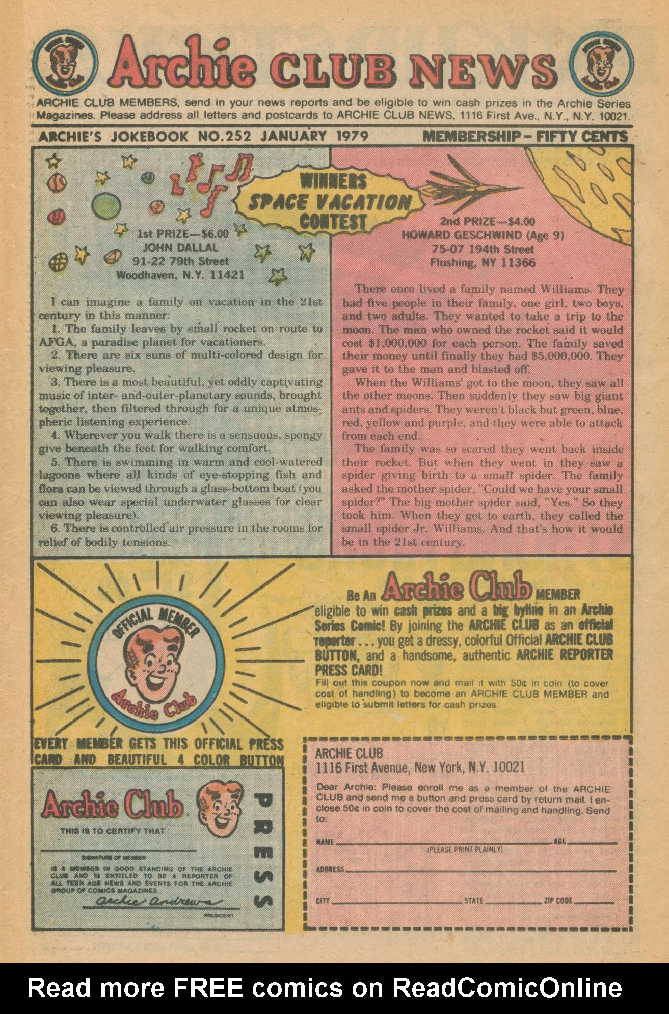 Read online Archie's Joke Book Magazine comic -  Issue #252 - 26