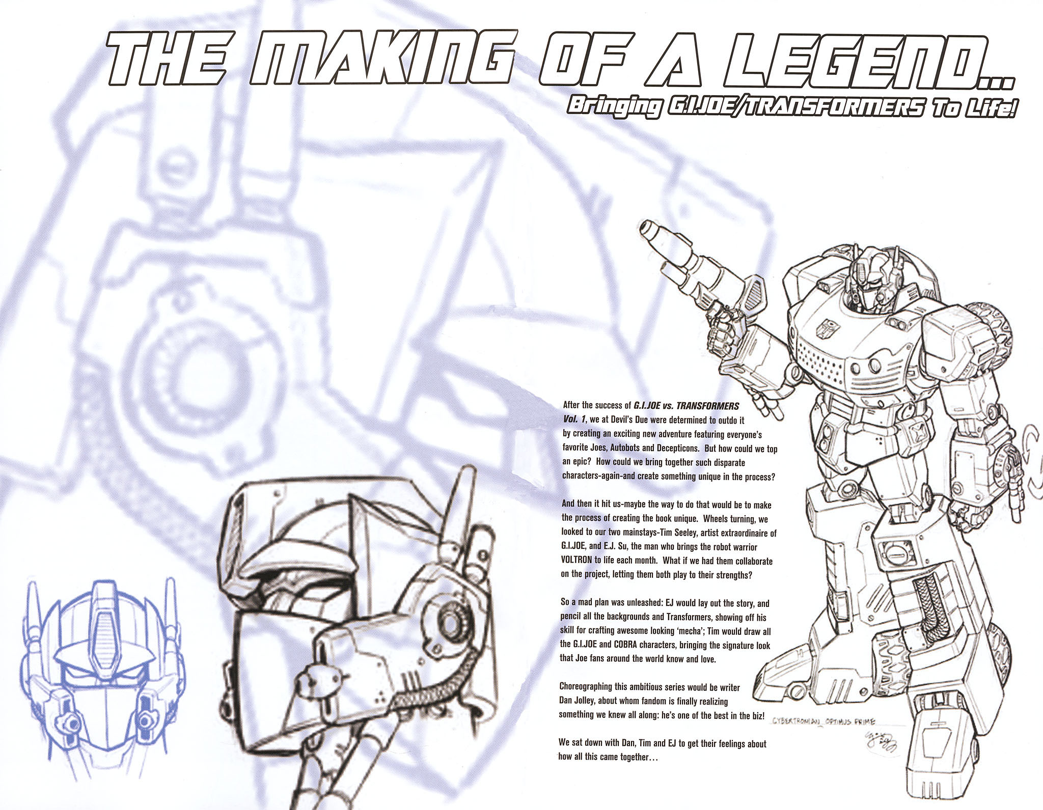 G.I. Joe vs. The Transformers II Issue #0 #1 - English 4