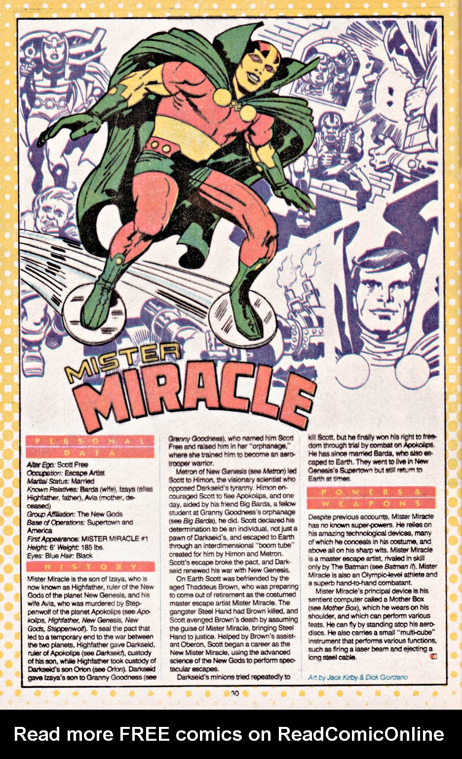 Read online Who's Who: The Definitive Directory of the DC Universe comic -  Issue #15 - 30