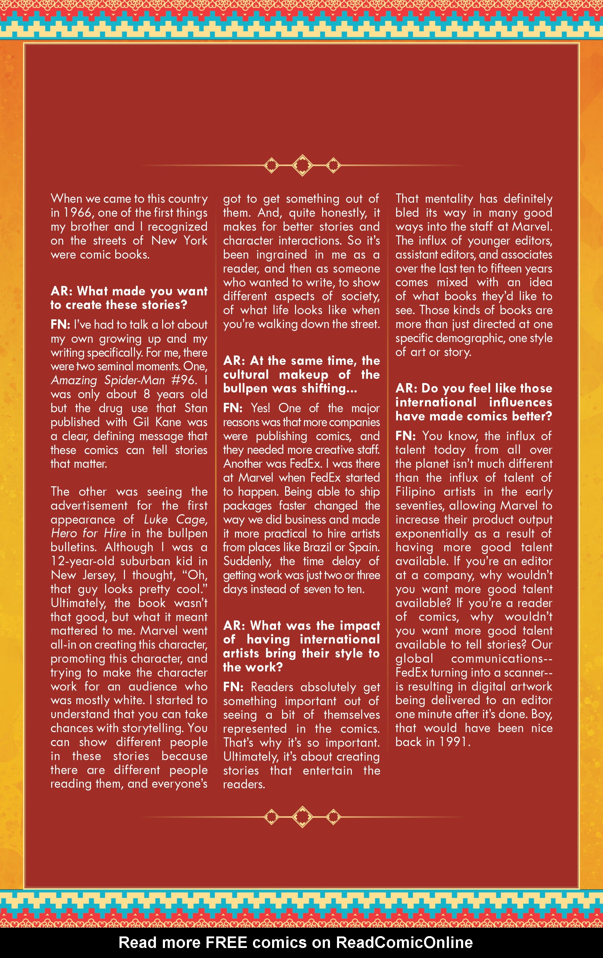 Read online Marvel's Voices: Community (Comunidades) comic -  Issue # Full - 29