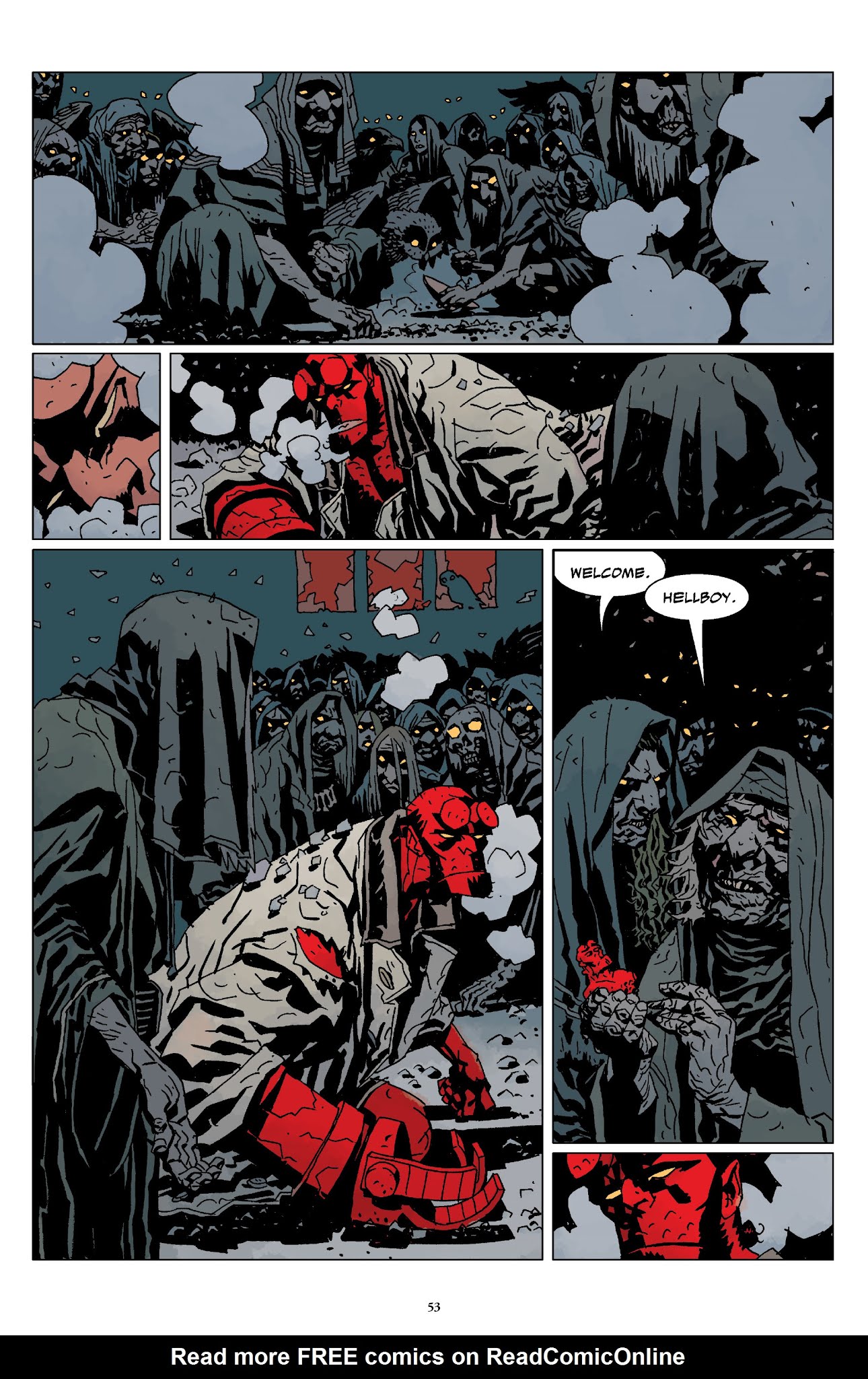 Read online Hellboy Omnibus comic -  Issue # TPB 3 (Part 1) - 54