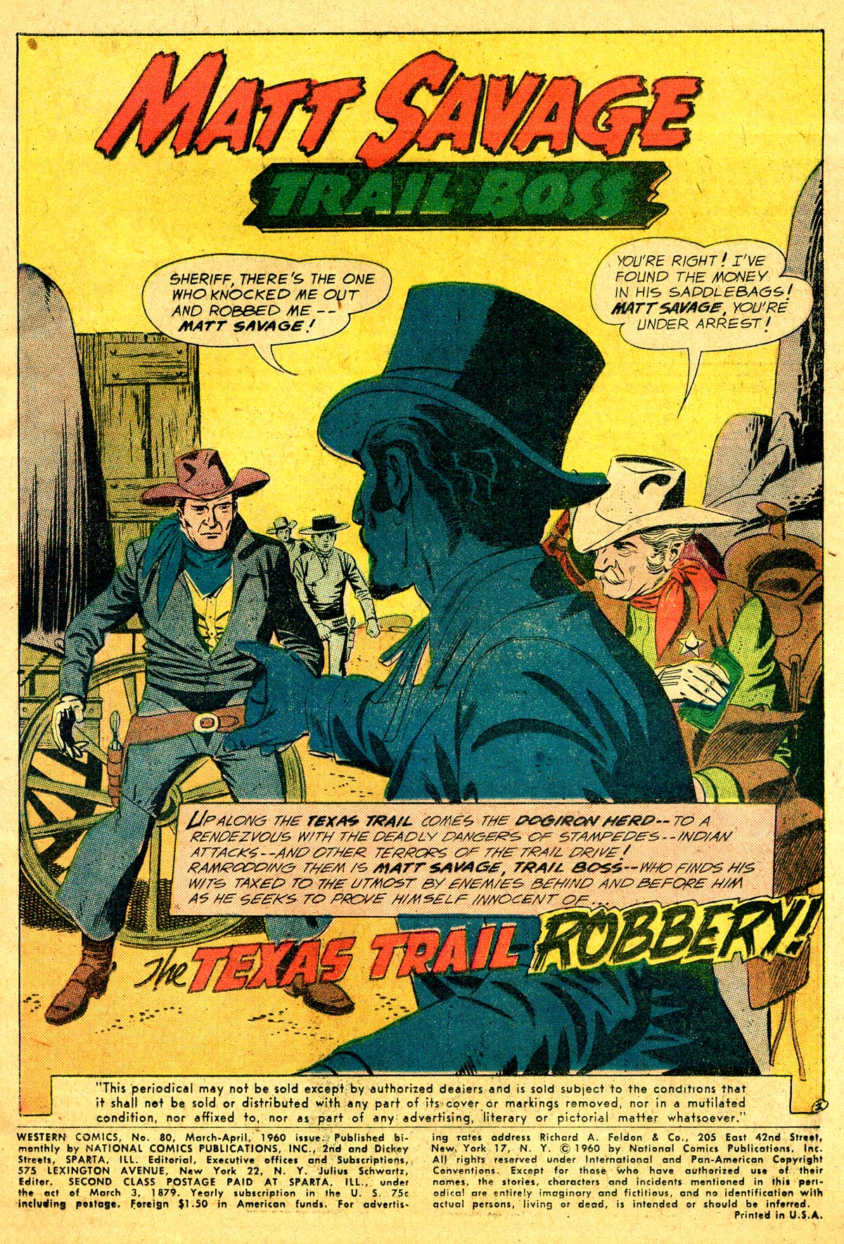 Read online Western Comics comic -  Issue #80 - 3