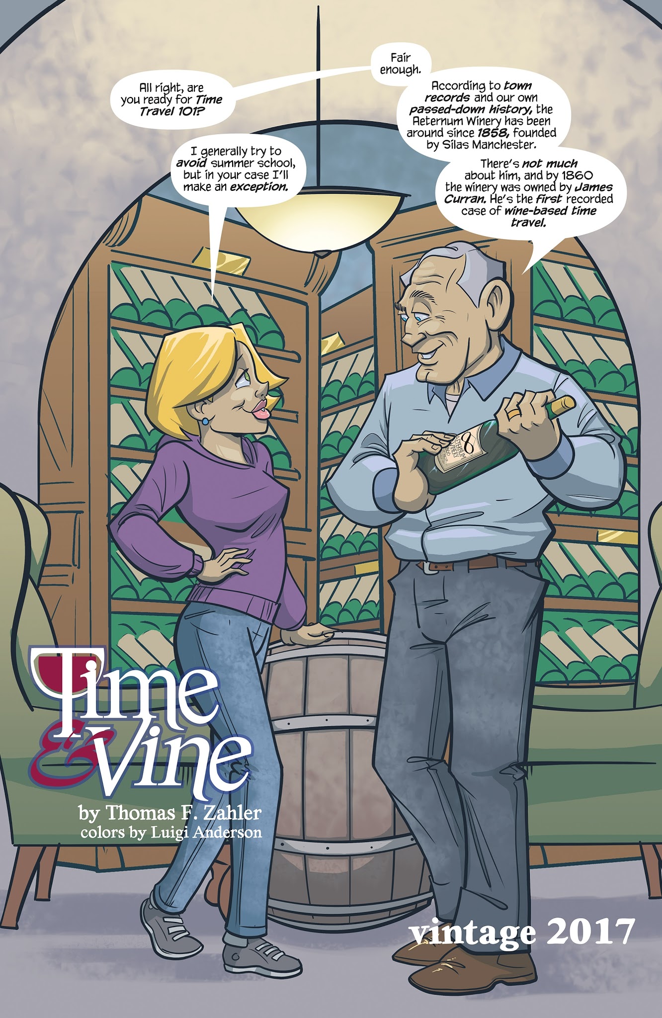 Read online Time & Vine comic -  Issue #2 - 3