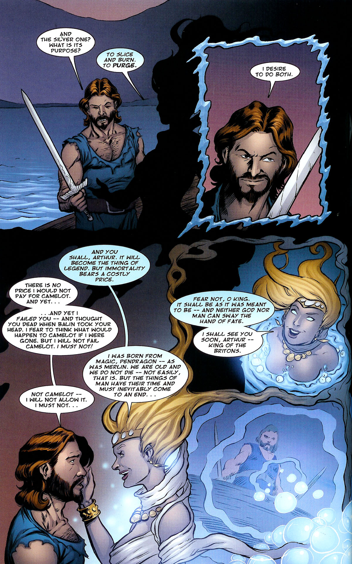 Read online Dracula vs King Arthur comic -  Issue #4 - 18