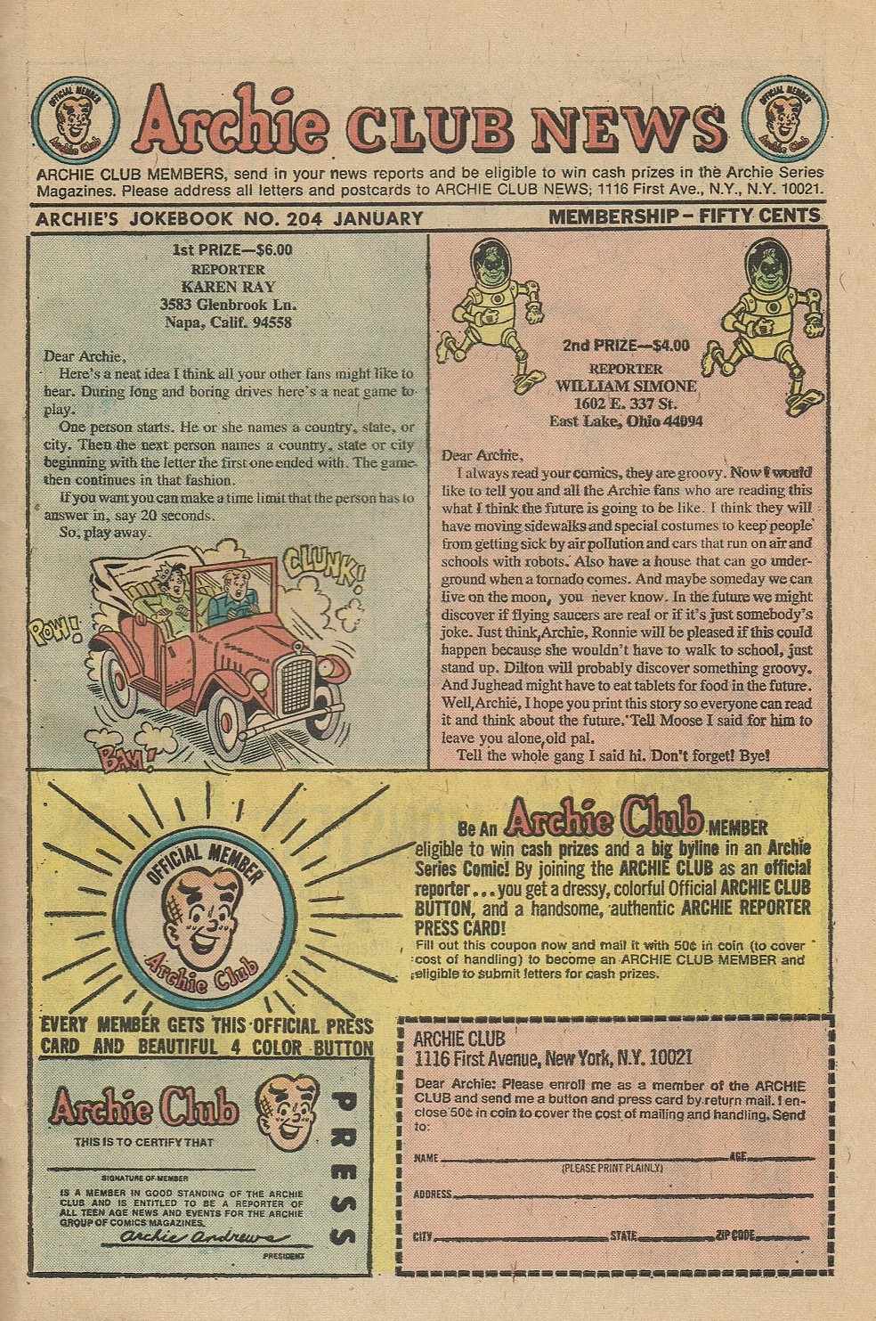 Read online Archie's Joke Book Magazine comic -  Issue #204 - 26