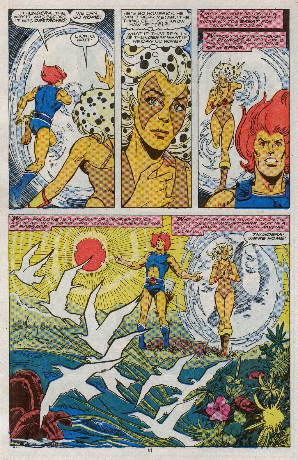Read online ThunderCats (1985) comic -  Issue #7 - 16