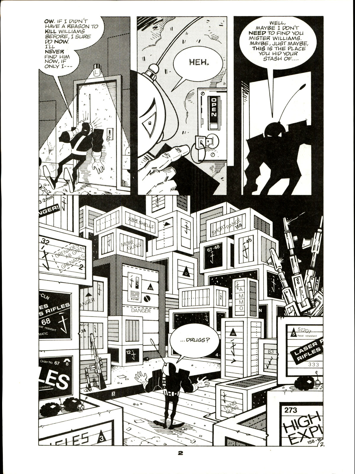 Read online Threat comic -  Issue #5 - 4