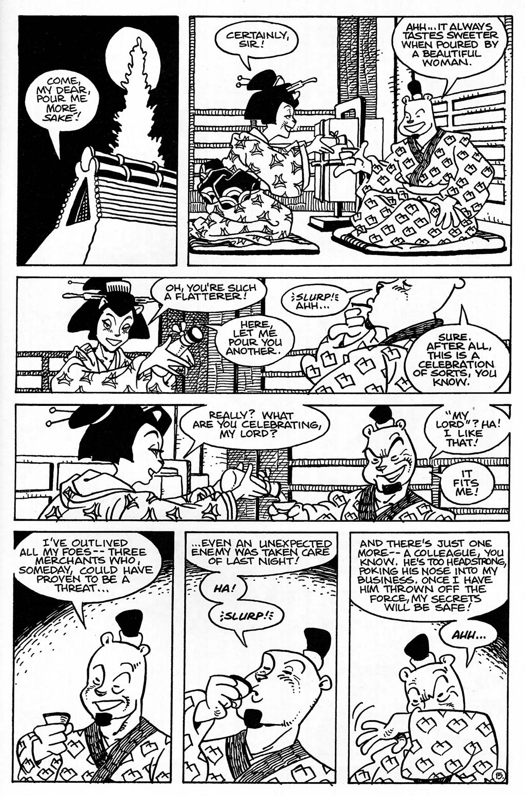 Read online Usagi Yojimbo (1996) comic -  Issue #27 - 17