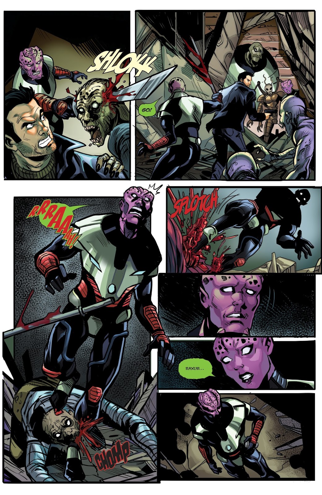 Aliens vs. Zombies issue 5 - Page 5