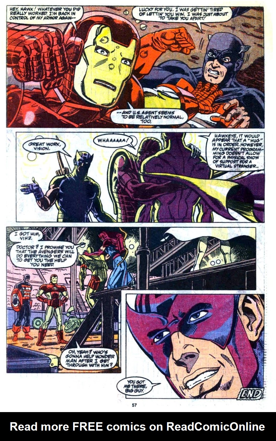 Read online Avengers West Coast (1989) comic -  Issue # Annual 5 - 51