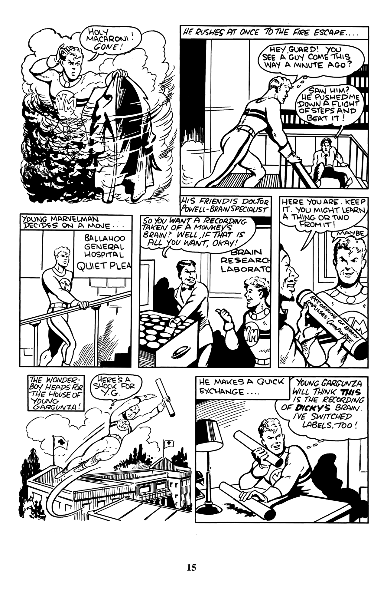 Read online Marvelman Family's Finest comic -  Issue #4 - 18