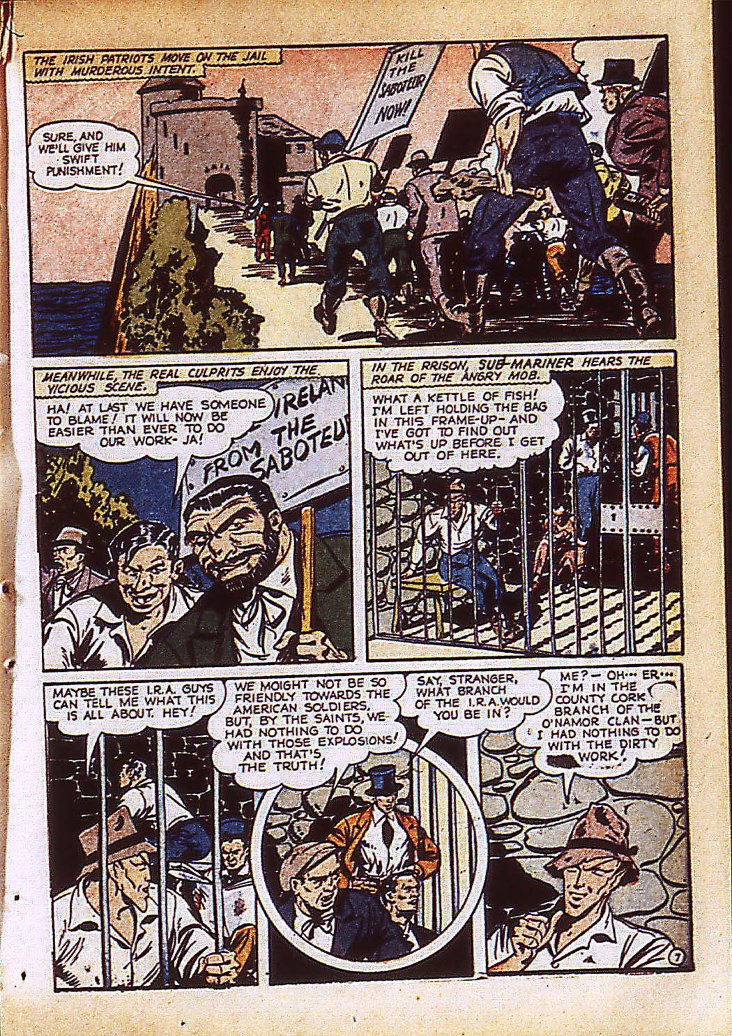 Read online Sub-Mariner Comics comic -  Issue #9 - 30
