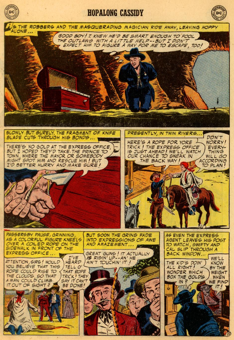 Read online Hopalong Cassidy comic -  Issue #94 - 10
