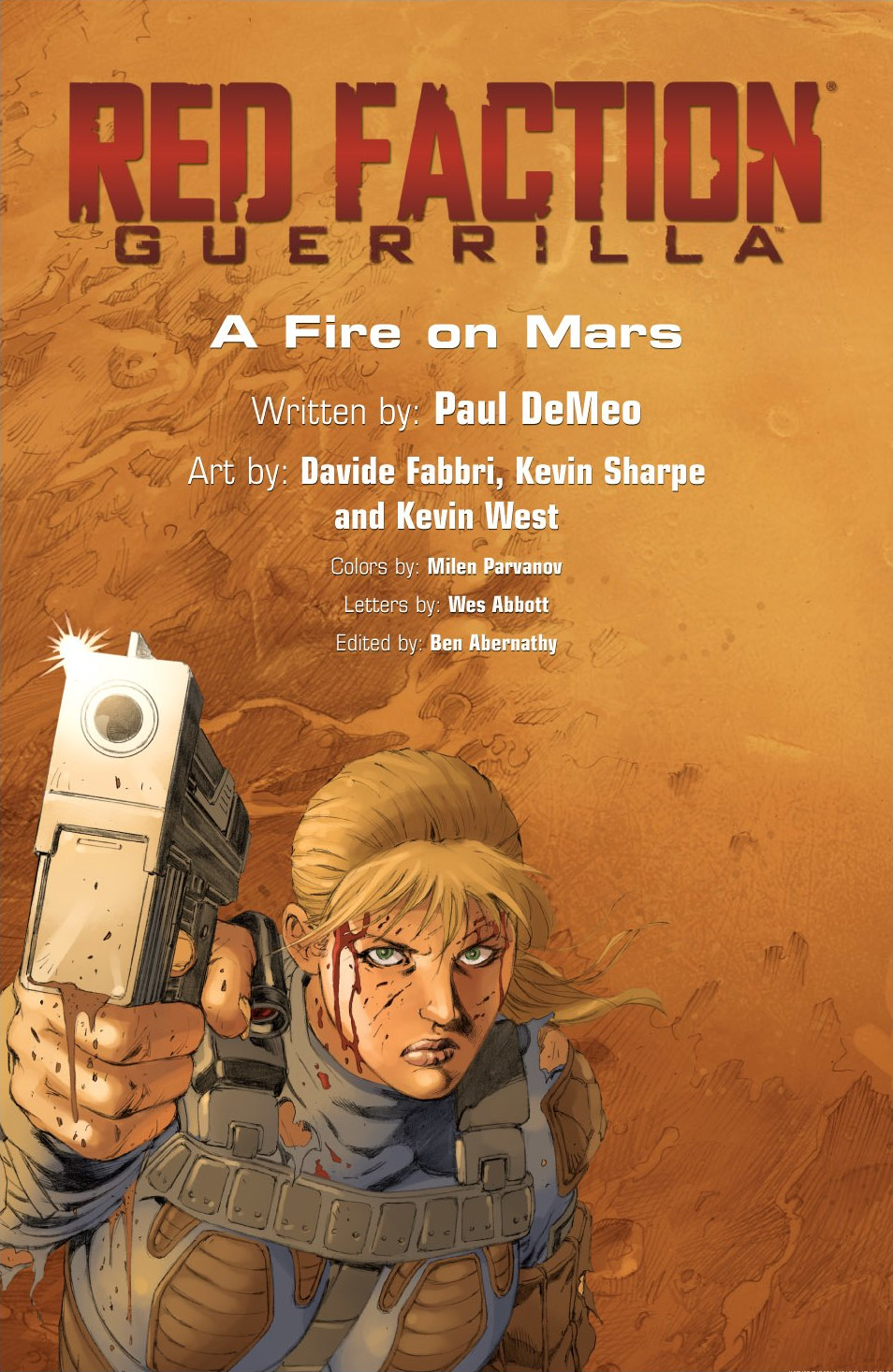 Read online Red Faction: Guerrilla Book #1 ''A Fire On Mars'' comic -  Issue #1 ''A Fire On Mars'' Full - 2