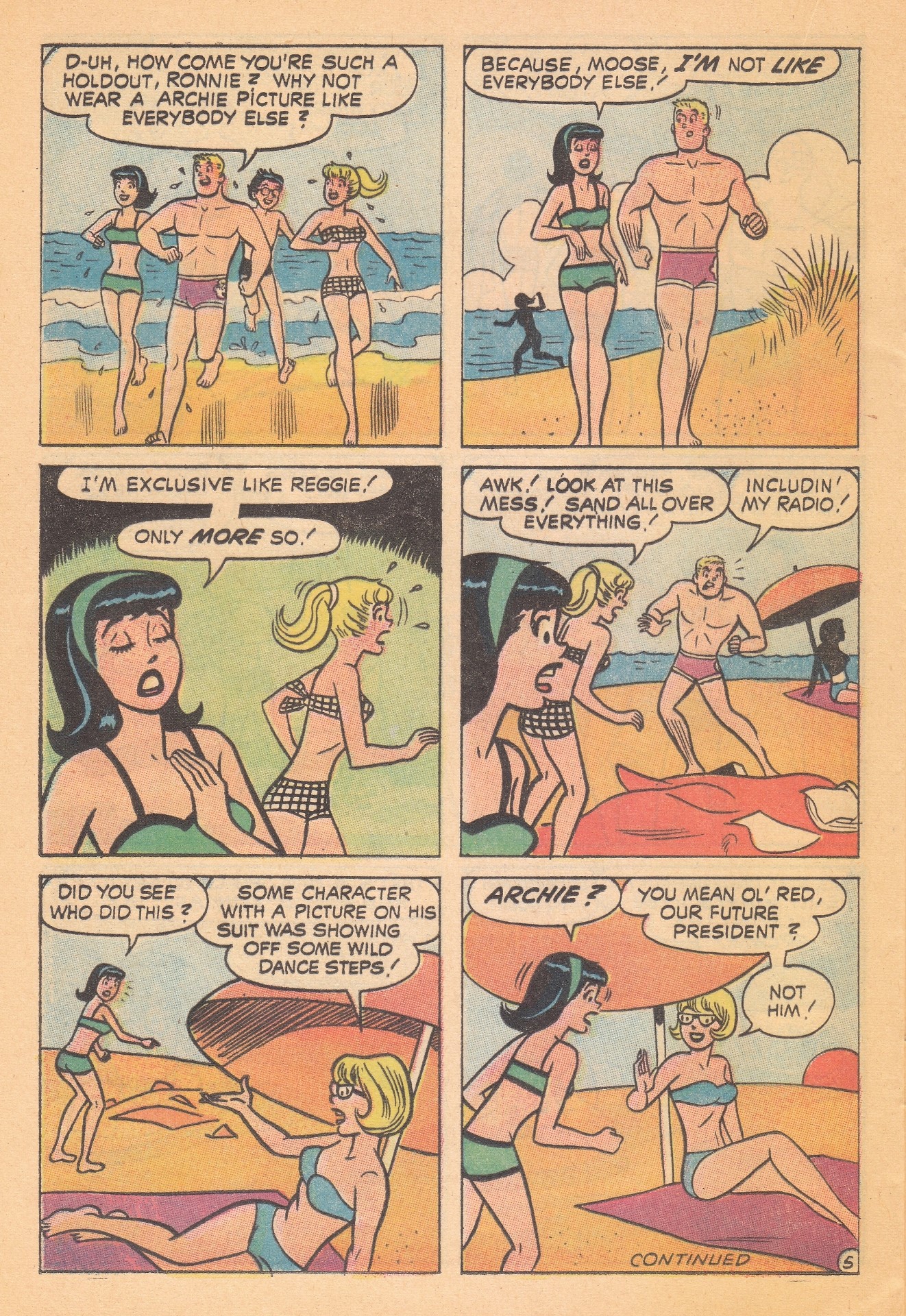 Read online Reggie and Me (1966) comic -  Issue #38 - 24