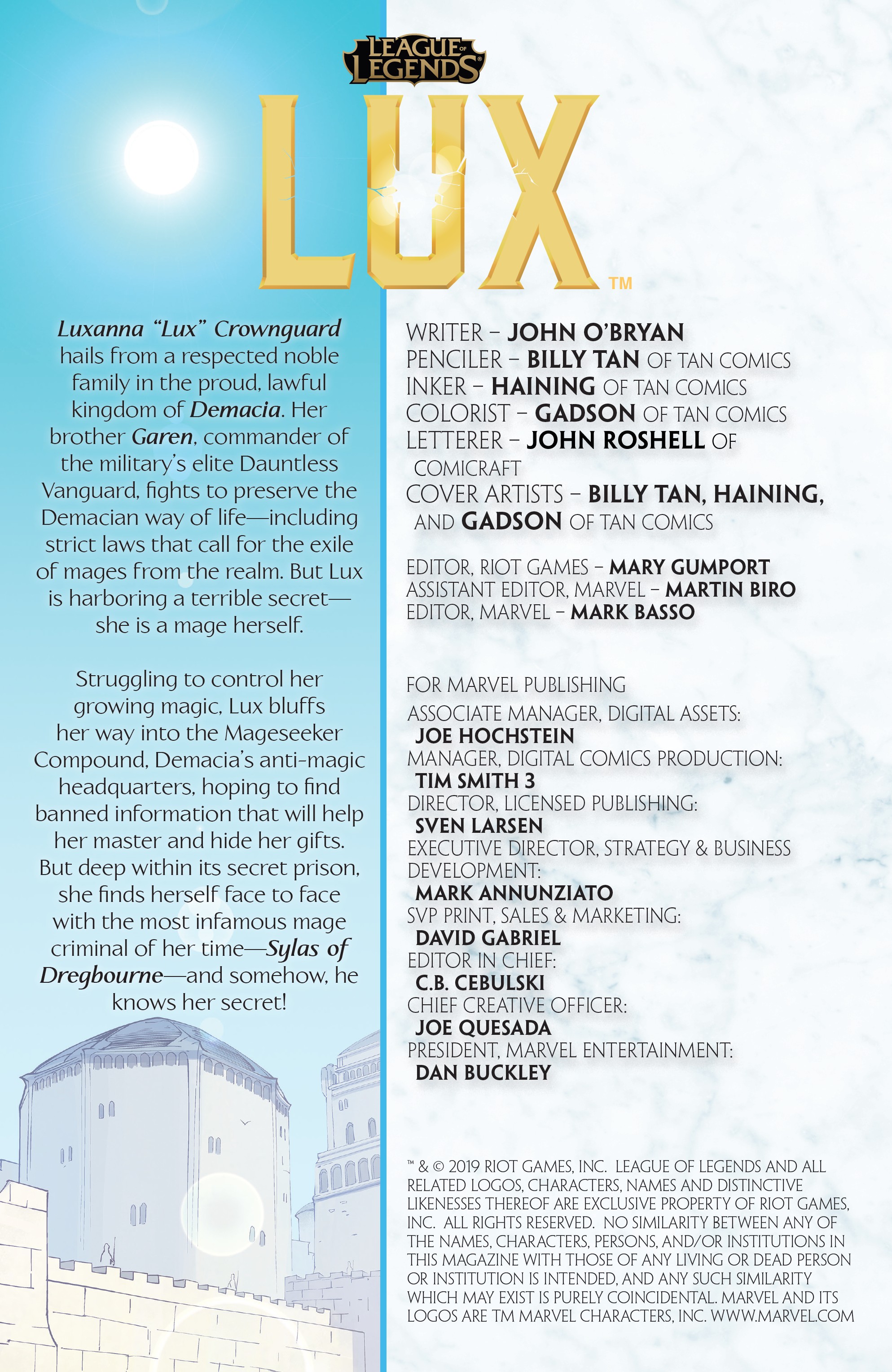 Read online League of Legends: Lux comic -  Issue #2 - 2