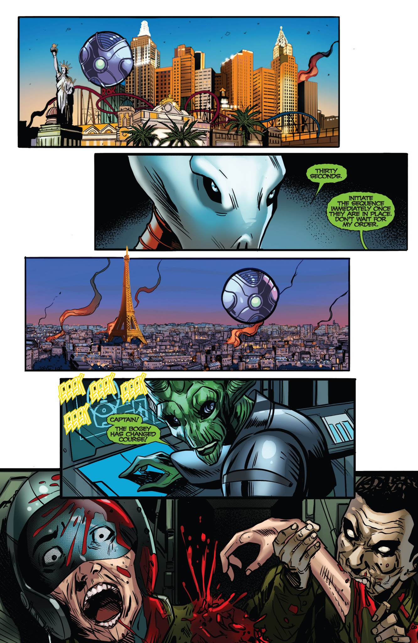 Read online Aliens vs. Zombies comic -  Issue #1 - 20