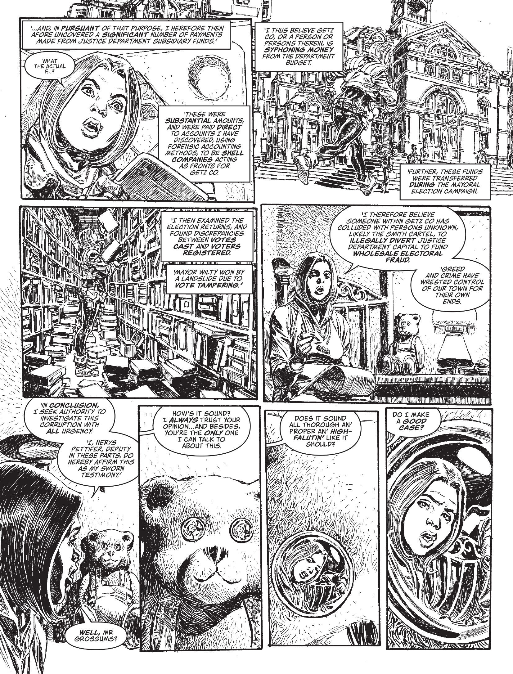 Read online Judge Dredd Megazine (Vol. 5) comic -  Issue #445 - 61