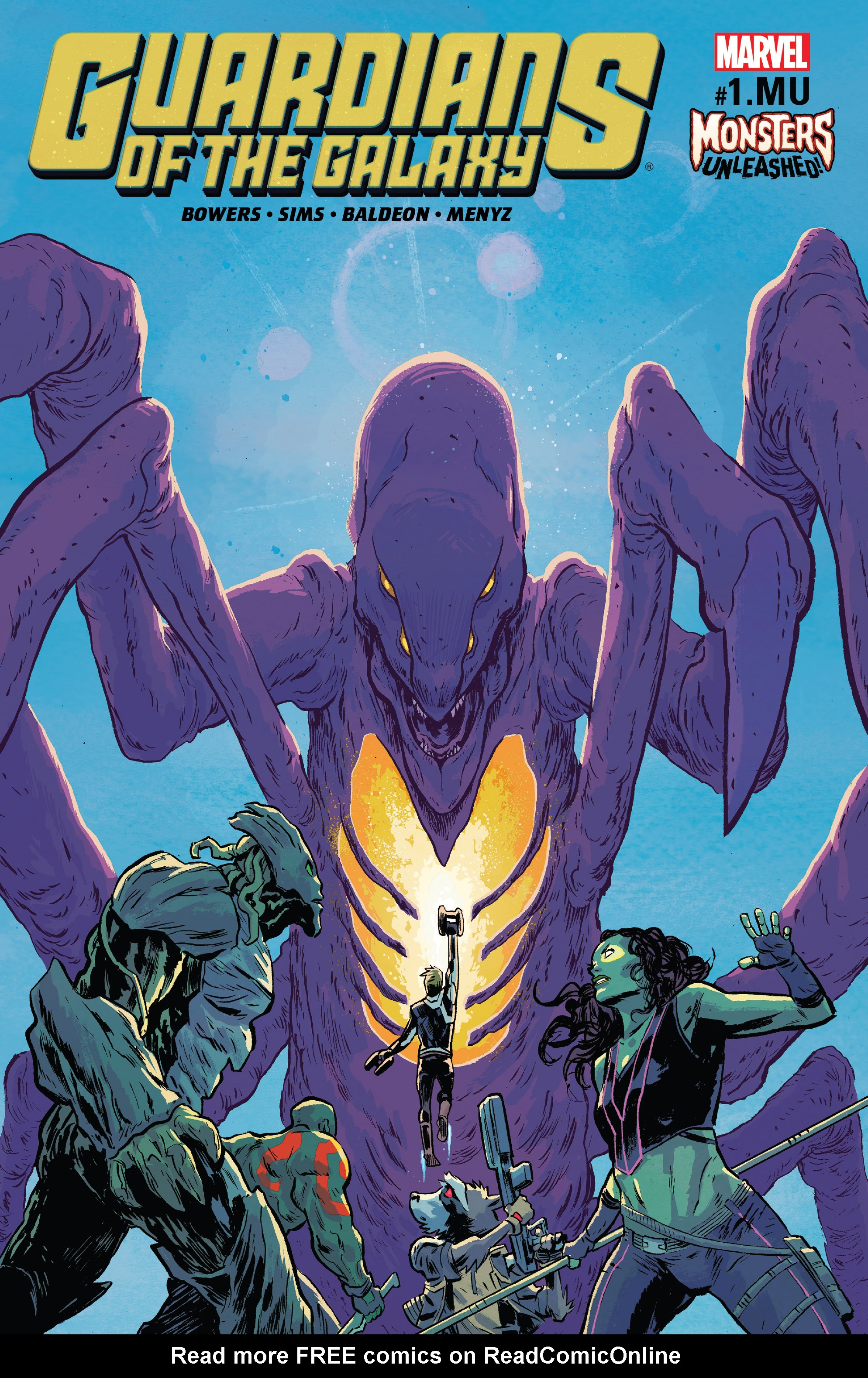 Read online Guardians of the Galaxy (2015) comic -  Issue #1.MU - 1