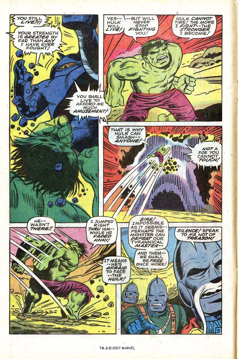 Read online The Incredible Hulk (1968) comic -  Issue #112 - 8