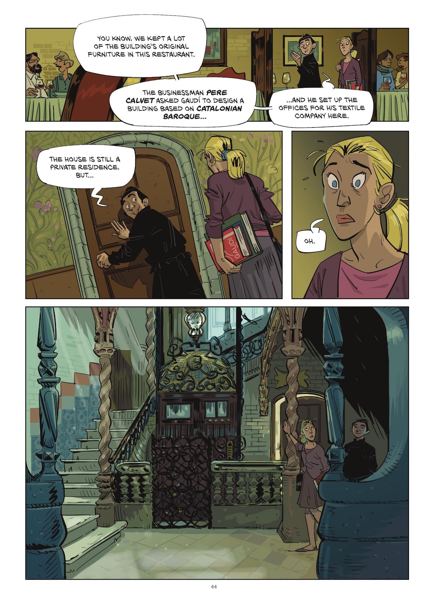 Read online The Ghost of Gaudi comic -  Issue # TPB - 44